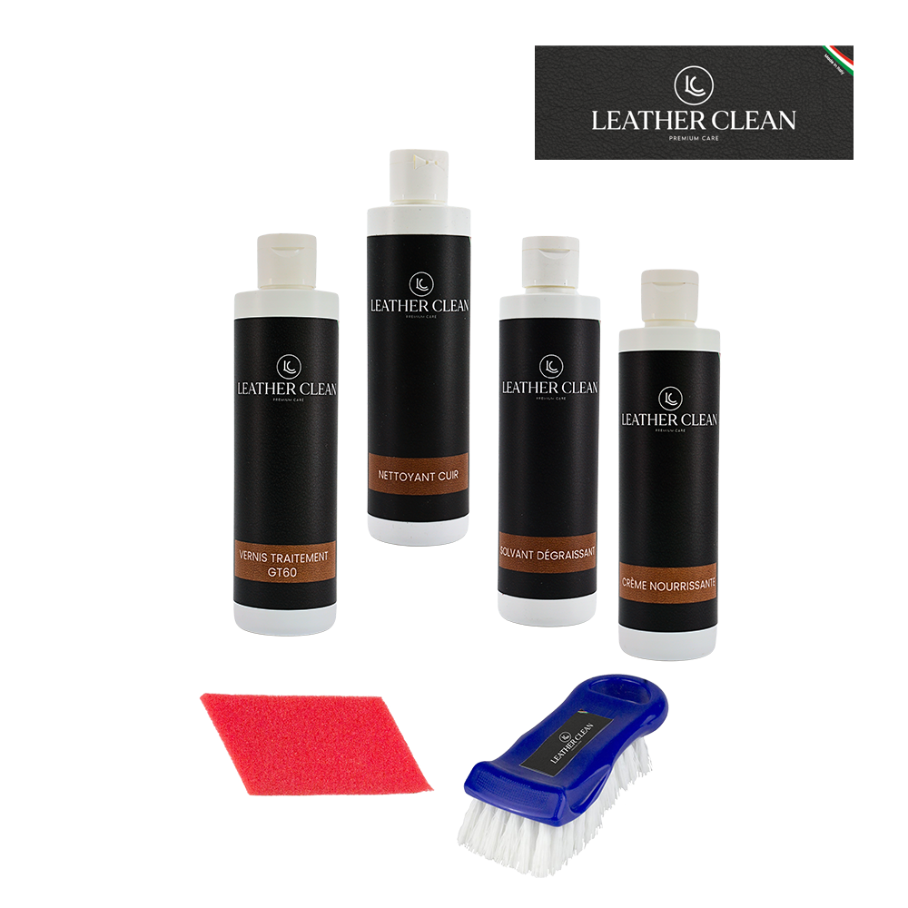 Kit nettoyage cuir - Rénovation Intégrale