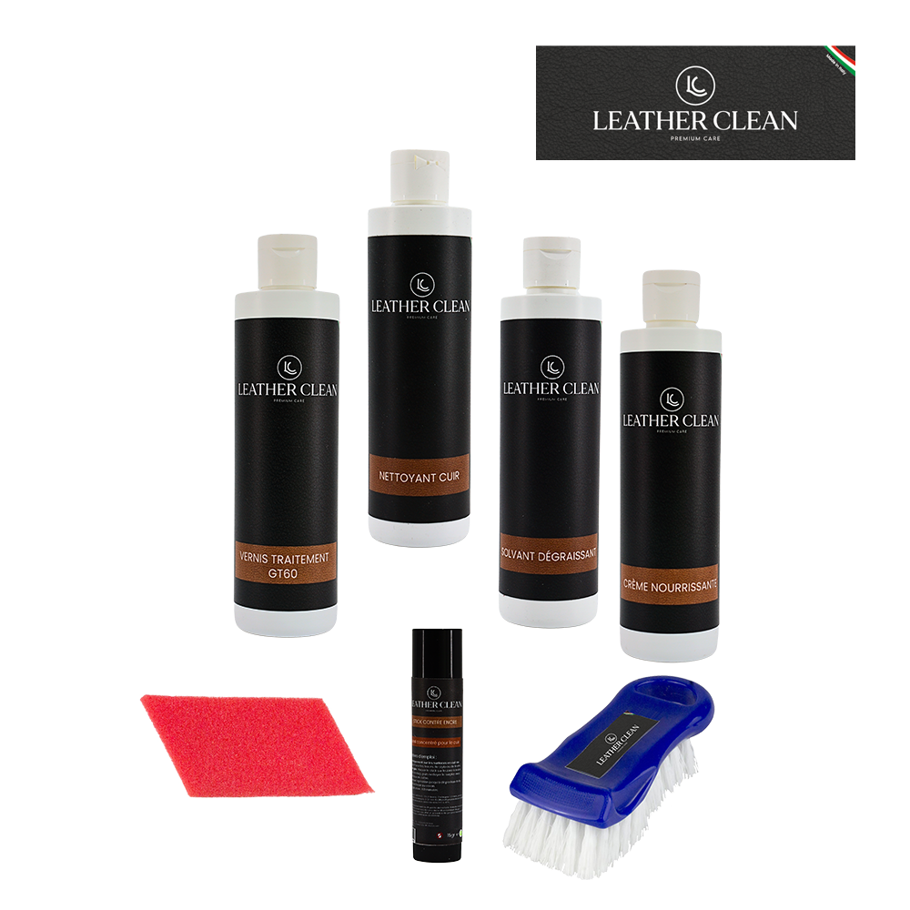 Kit nettoyage cuir - Soin Expert